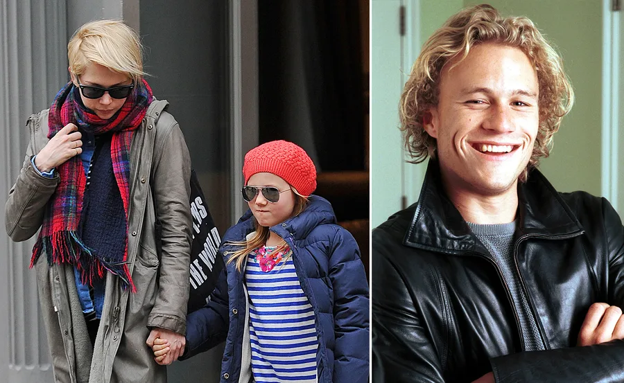 Left: Person in a scarf with a child in a red hat. Right: Smiling person in a black jacket.