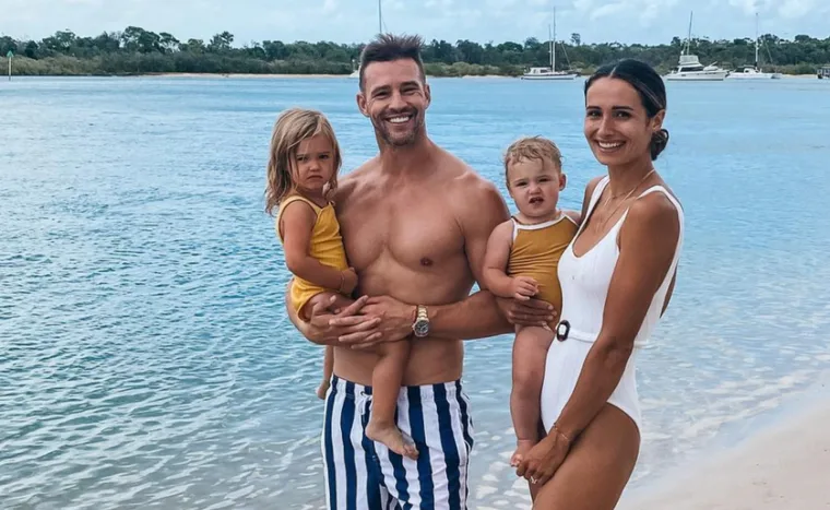 Talk about genetically blessed! Kris Smith and Sarah Boulazeris&rsquo; cutest family moments captured on camera