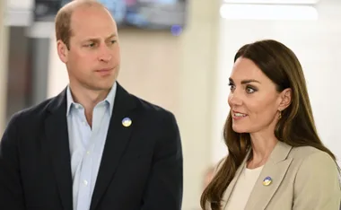 Catherine, Duchess of Cambridge’s touching gesture as she and Prince William show their support for Ukraine
