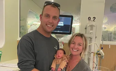 Former Bachelorette Becky Miles shares her newborn daughter’s biggest milestone to date: “So very excited”