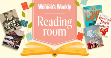 The Australian Women's Weekly Reading Room banner with featured book covers.