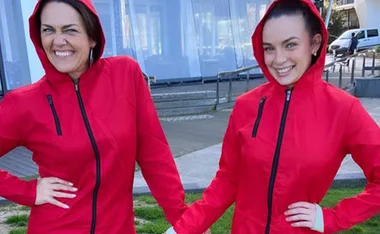 Abbie Chatfield and Chrissie Swan tease a new mystery project together