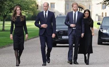 Fab Four united in grief! William, Kate, Harry and Meghan’s public tribute to Queen