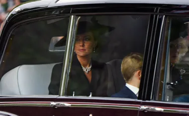 Eagle-eyed royal fans spot Princess Catherine’s touching tribute to Prince Philip at the Queen’s funeral