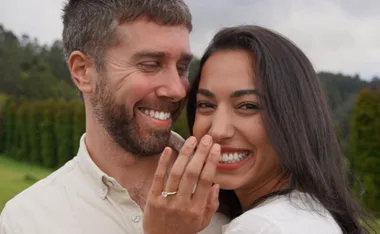 Survivor’s Brooke Jowett announces her engagement to My Kitchen Rules star Chris Cavanagh