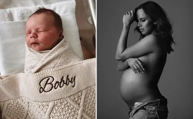 Neighbours star welcomes baby