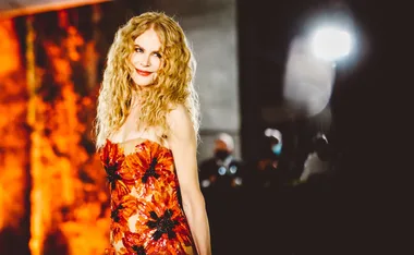 Nicole Kidman looks like she’s enjoying her holiday Down Under as she dances backstage