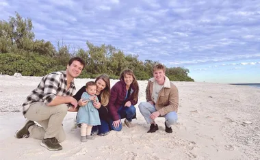 Robert Irwin is the spitting image of his dad, Steve in new family photo