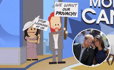 Meghan Markle “upset for days” over South Park episode that calls her “Instagram-loving b***h wife”