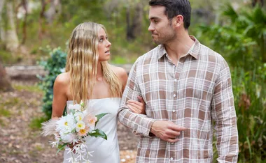 Married at last: Tane and Felicity’s second chance at love