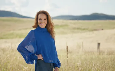 Entertainer Rhonda Burchmore was told to never mention her grandfather Tommy