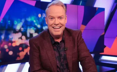 Funnyman Peter Hellier gets a kick out of a famous footballer