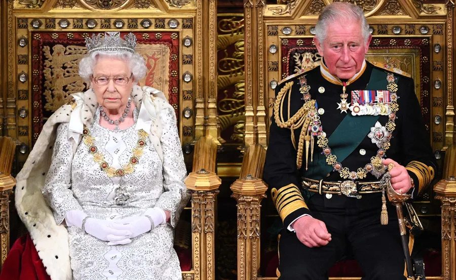 Queen Elizabeth II and King Charles III