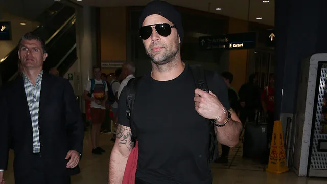 Ricky Martin arrives ahead of The Voice