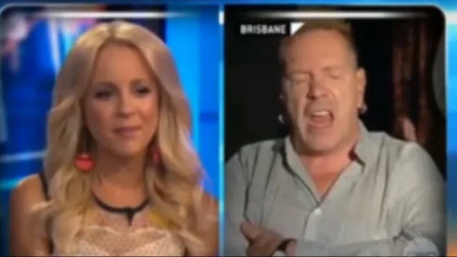 Johnny Rotten's bizarre rant to Carrie Bickmore