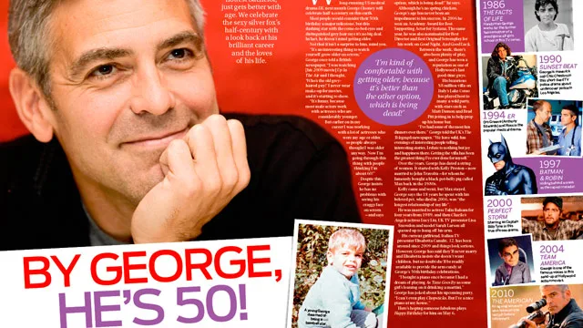 George Clooney turns 50!