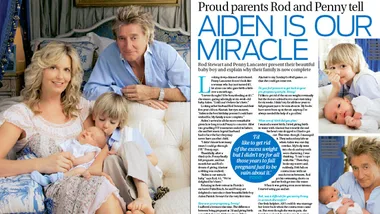 Rod Stewart and Penny: Aiden is our miracle
