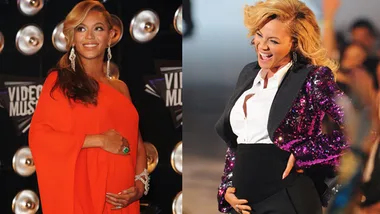 VIDEO: Beyonce shows off her baby bump
