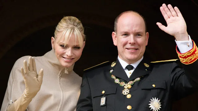 Princess Charlene happy at last...and expecting?