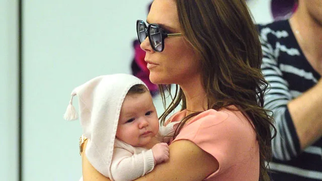 Harper Beckham is being showered with Christmas gifts