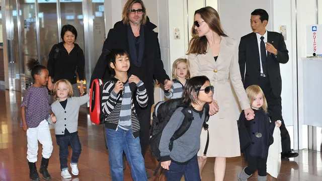 Brad Pitt: My kids have coke for breakfast