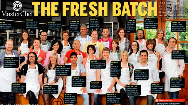 Masterchef: The fresh Batch!