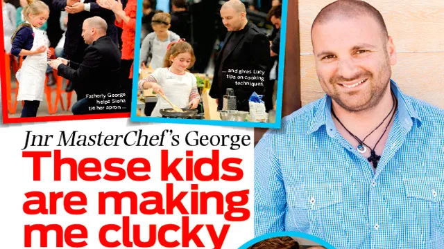 Junior MasterChef's George: These kids are making me clucky