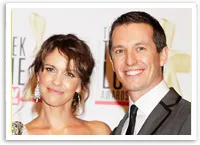 Rove McManus and Tasma Walton