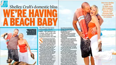 Shelly Craft: We're having a beach baby!