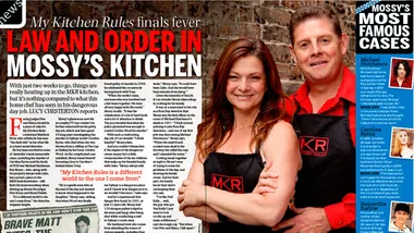 Law and order in Mossy's kitchen