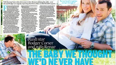 Rodger Corser: The baby we thought we'd never have!