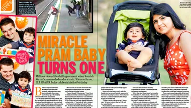 Miracle pram baby turns one!