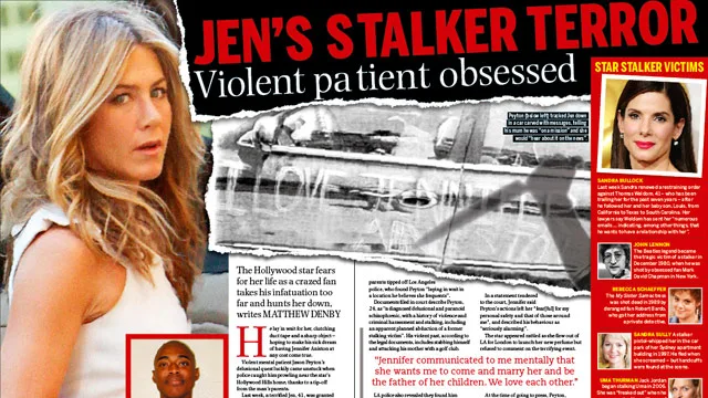 Jen's stalker terror - Violent patient obsessed