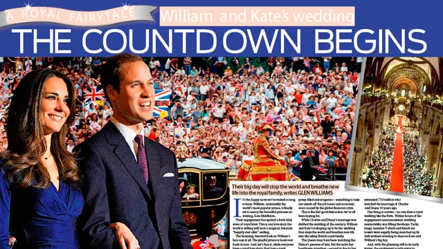 Prince William and Kate Middleton: The countdown begins!