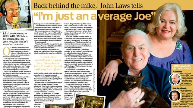 John Laws: I'm just an average Joe