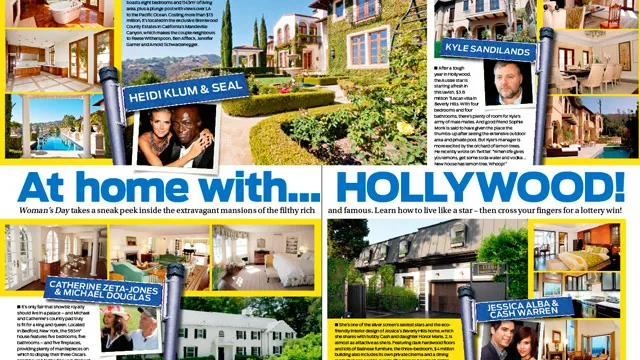 At home with Hollywood