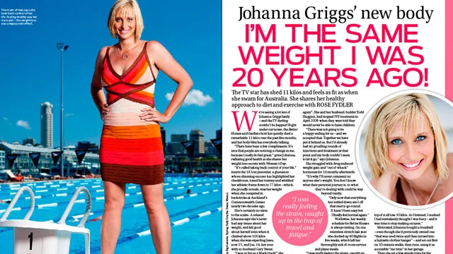 Joh Griggs: I've lost 11 kilos!