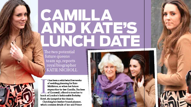 Kate Middleton and Camilla