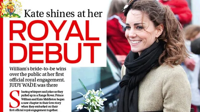 Kate Shines at her Royal debut