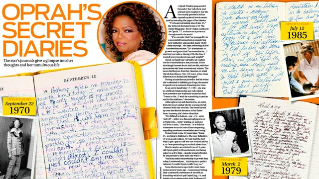 Oprah Winfrey's secret diaries