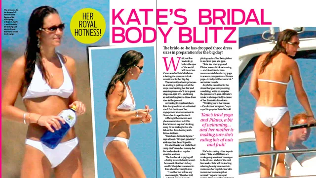 Kate Middleton's bridal body blitz!