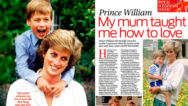 Prince William: My mum taught me how to love