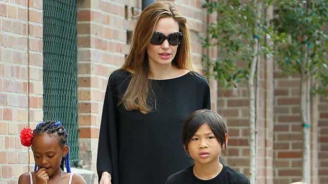 Angelina begs Pax's birth mum: Please don't take my boy