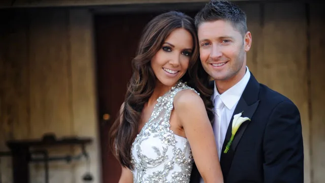 Michael Clarke weds Kyly Boldy