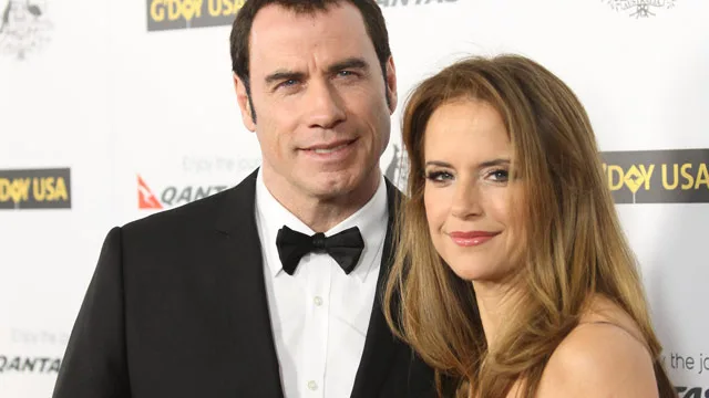 John Travolta and Kelly Preston