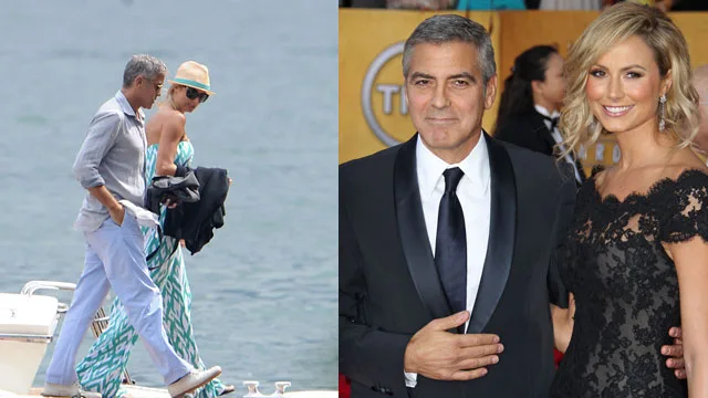 George Clooney takes Stacy Keibler to Lake Como