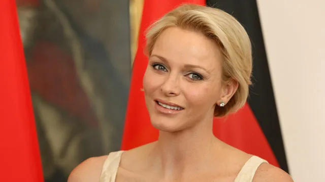 Princess Charlene speaks awkwardly of new life