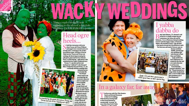 Wacky weddings