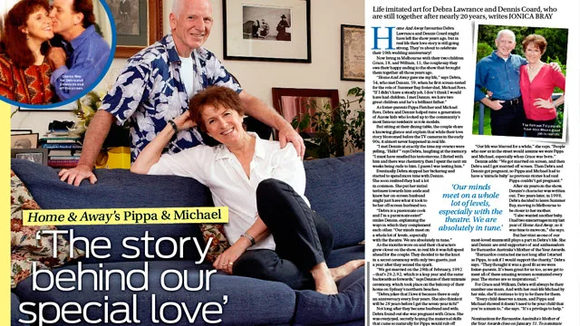 Home and Away's Pippa and Michale: Our real life love story