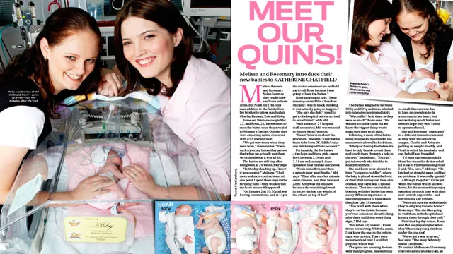 Aussie couple's joy: Meet our quintuplets!